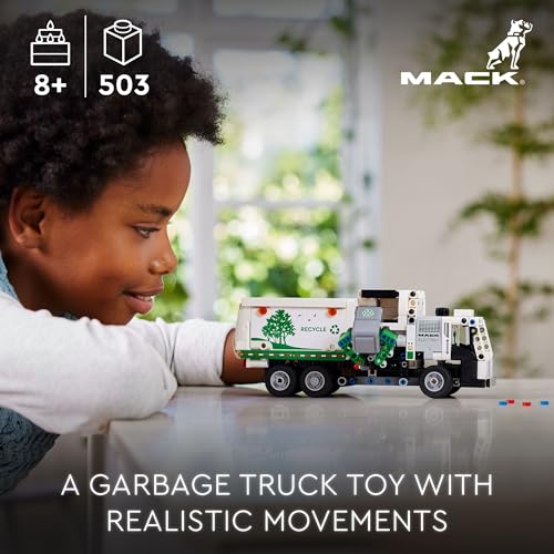 Buildable LEGO Technic Mack LR Electric Garbage Truck Toy D158