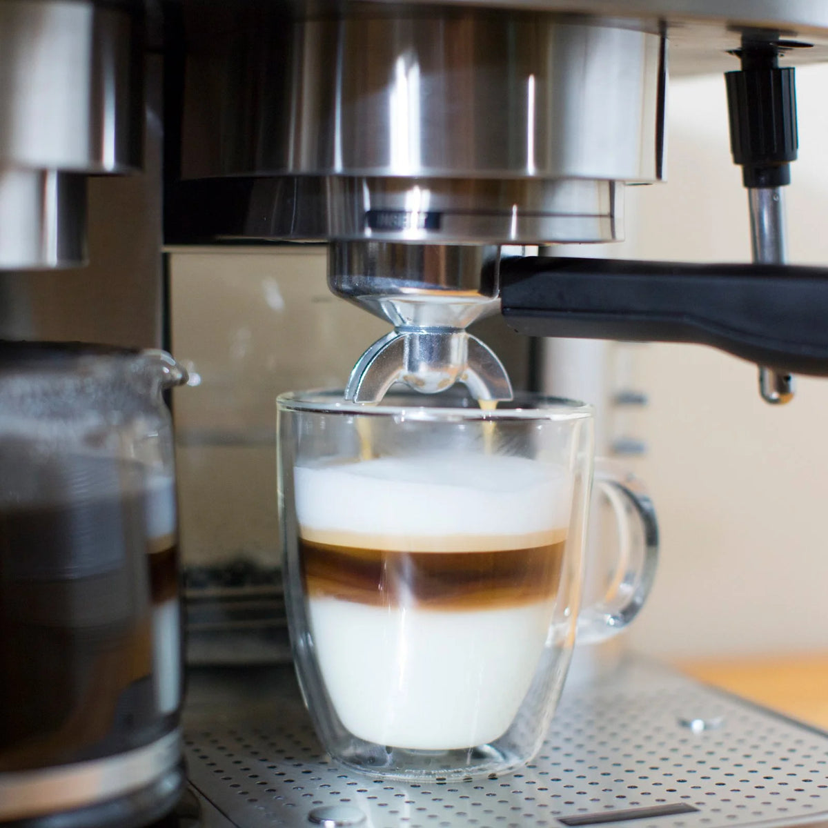 Stainless Steel Combination Espresso Machine & 10 Cup Drip Coffee Maker A912