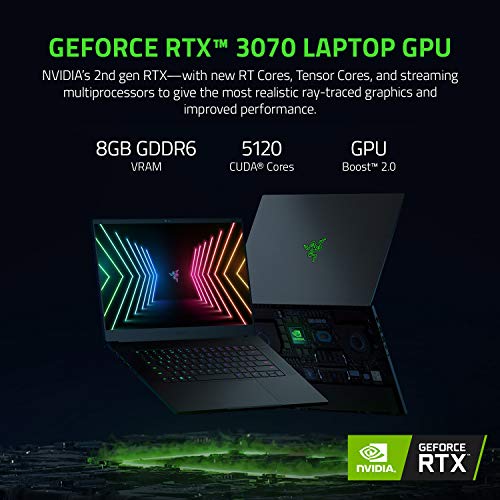 15.6" QHD 240Hz Gaming Laptop with RTX 3070, i7, 16GB RAM, 1TB SSD, CNC Aluminum E80156