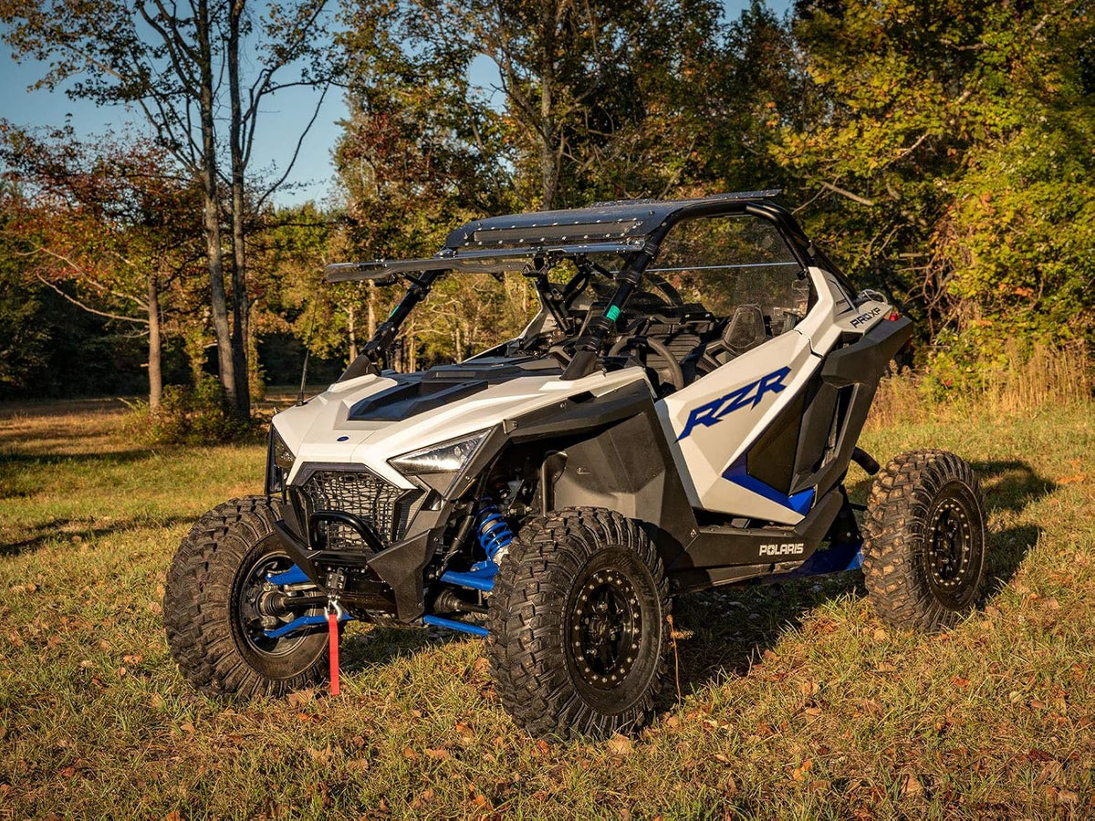 1/4 Polycarbonate Flip UTV Windshield G30220