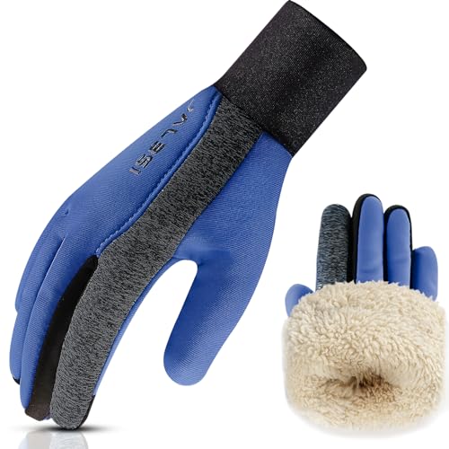 Thermal Wool Fleece Lined Insulated Touchscreen Winter Gloves Z61974