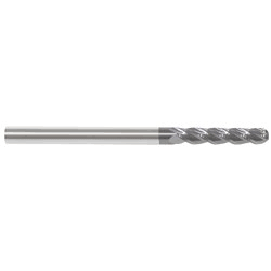 3/4x22 x 2-1/4x22 x 5x22 Ball End Mills 4 Flute Solid Carbide L269586