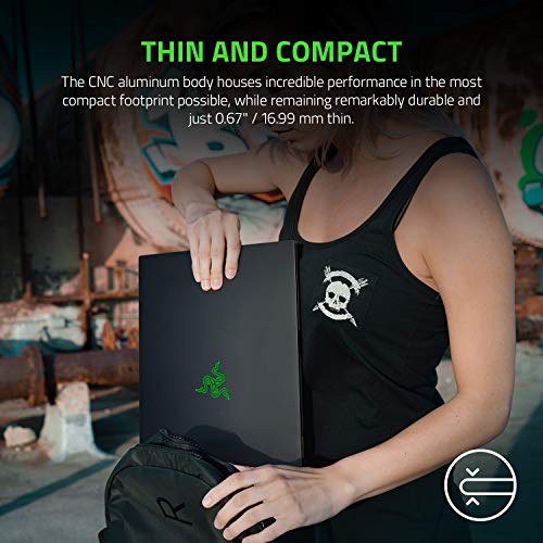 15.6" QHD 240Hz Gaming Laptop with RTX 3070, i7, 16GB RAM, 1TB SSD, CNC Aluminum E80156