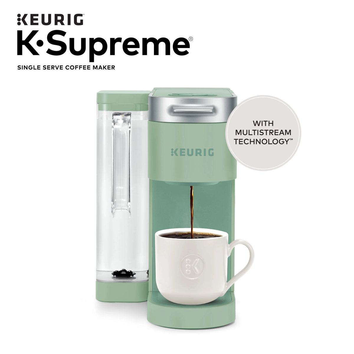 Black Single-Serve K-Cup Pod Coffee Maker N696