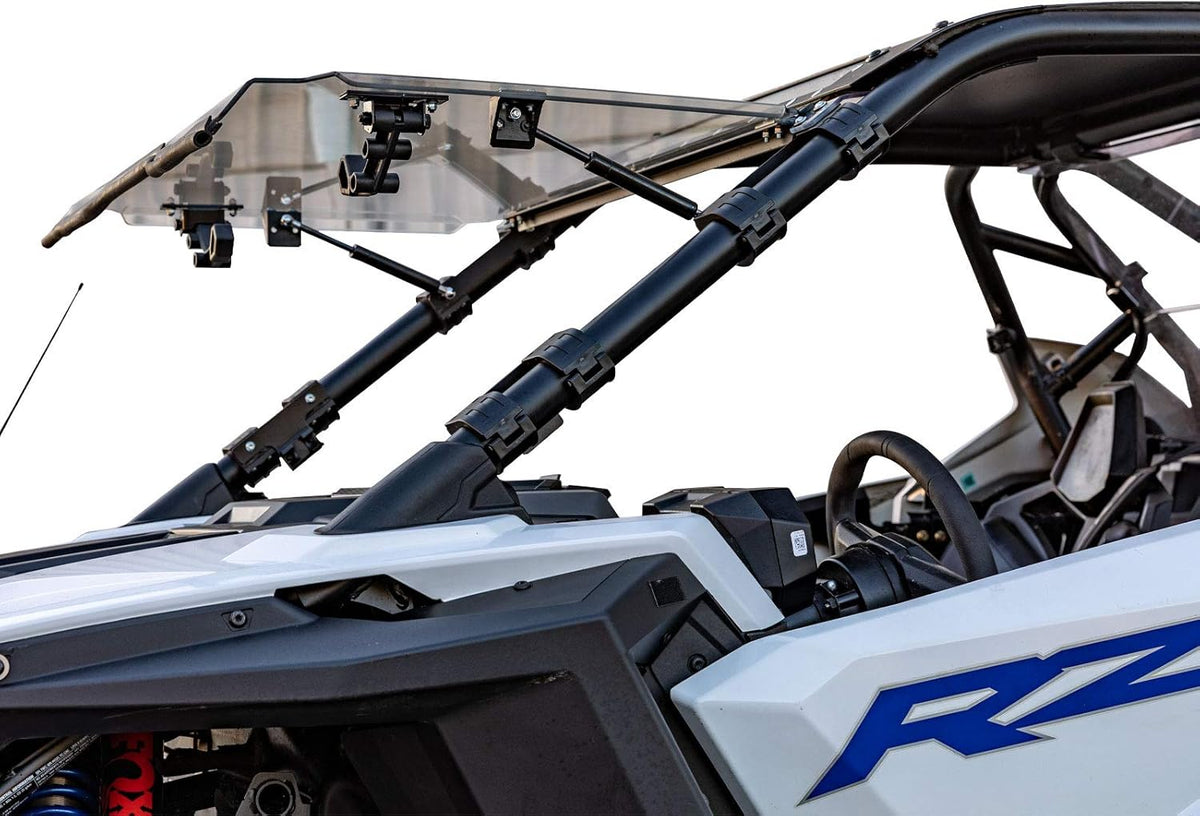 1/4 Polycarbonate Flip UTV Windshield G30220