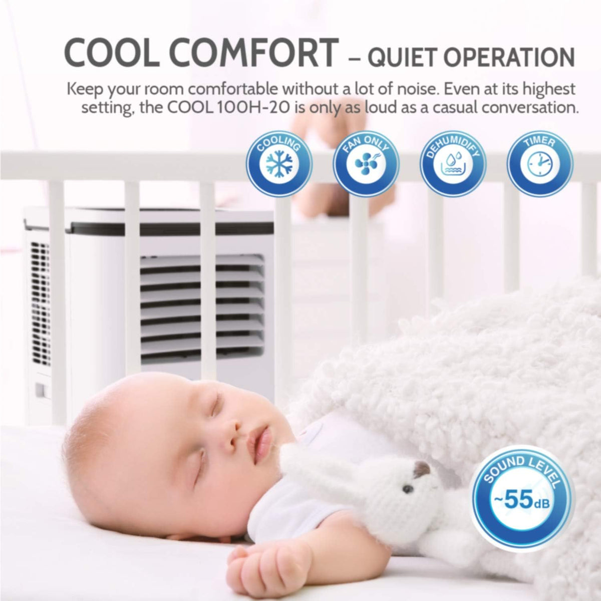 14000 BTU Smart Portable Air Conditioner Y839646