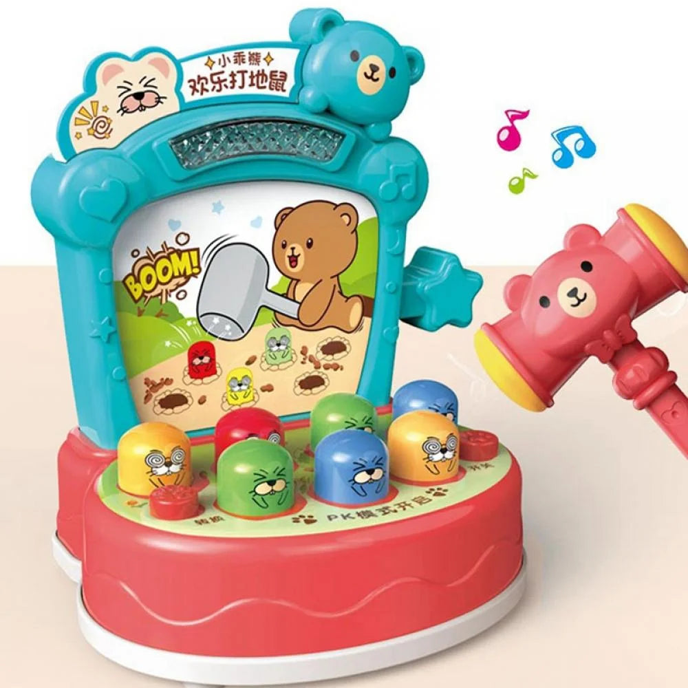 Mini Electronic Arcade Whack A Mole Game with 1 Hammer I5077