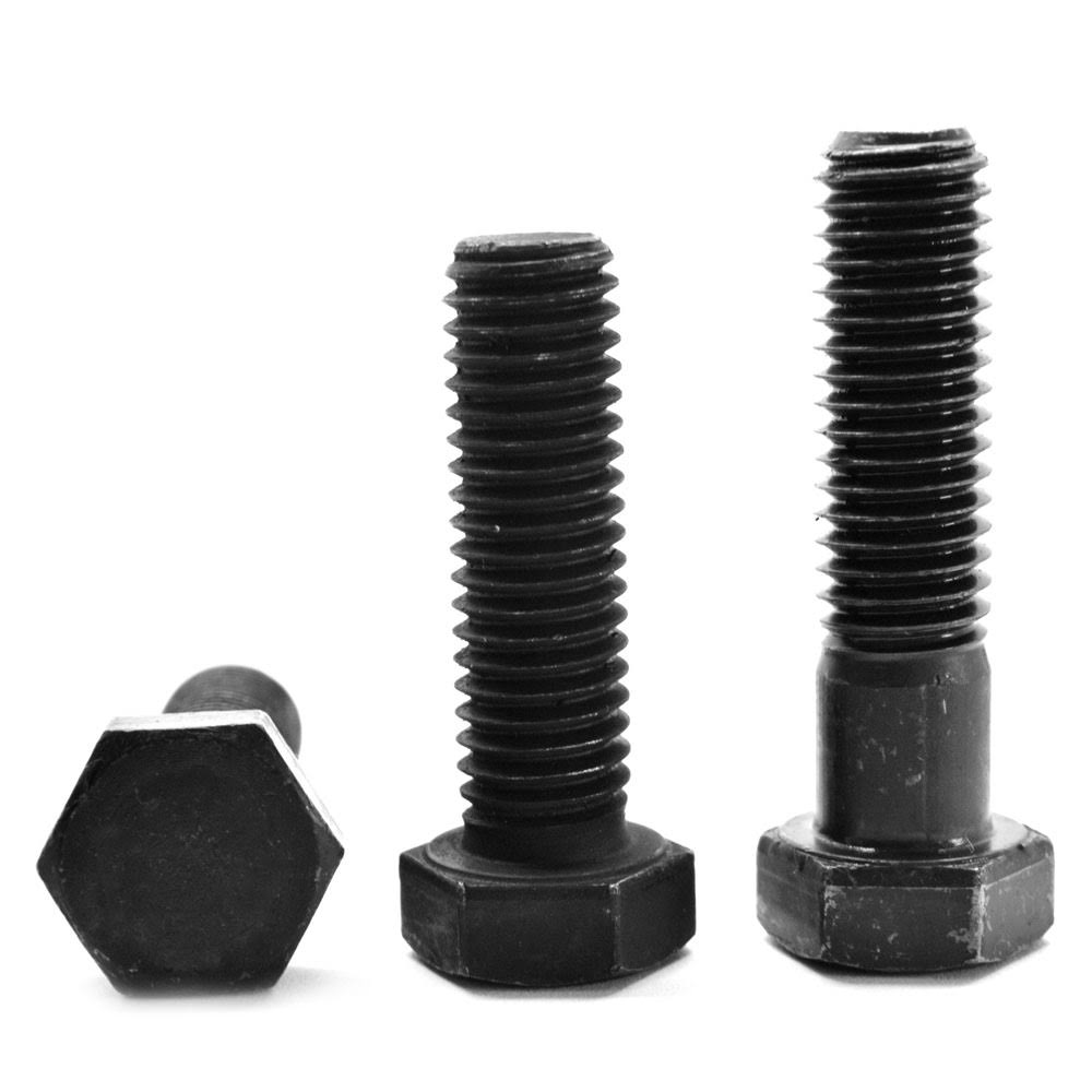 3/8x22-16 x 6x22 Hex Cap Screw Grade 5 Medium Carbon Steel Black Oxide P43329