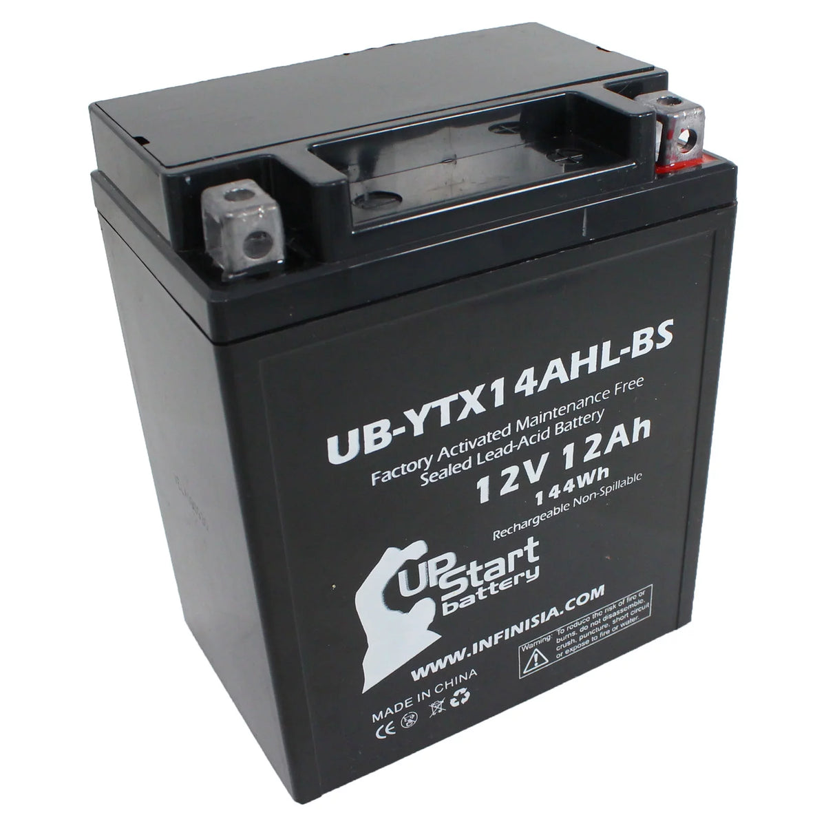 12V 12AH Maintenance Free Motorcycle Battery T810