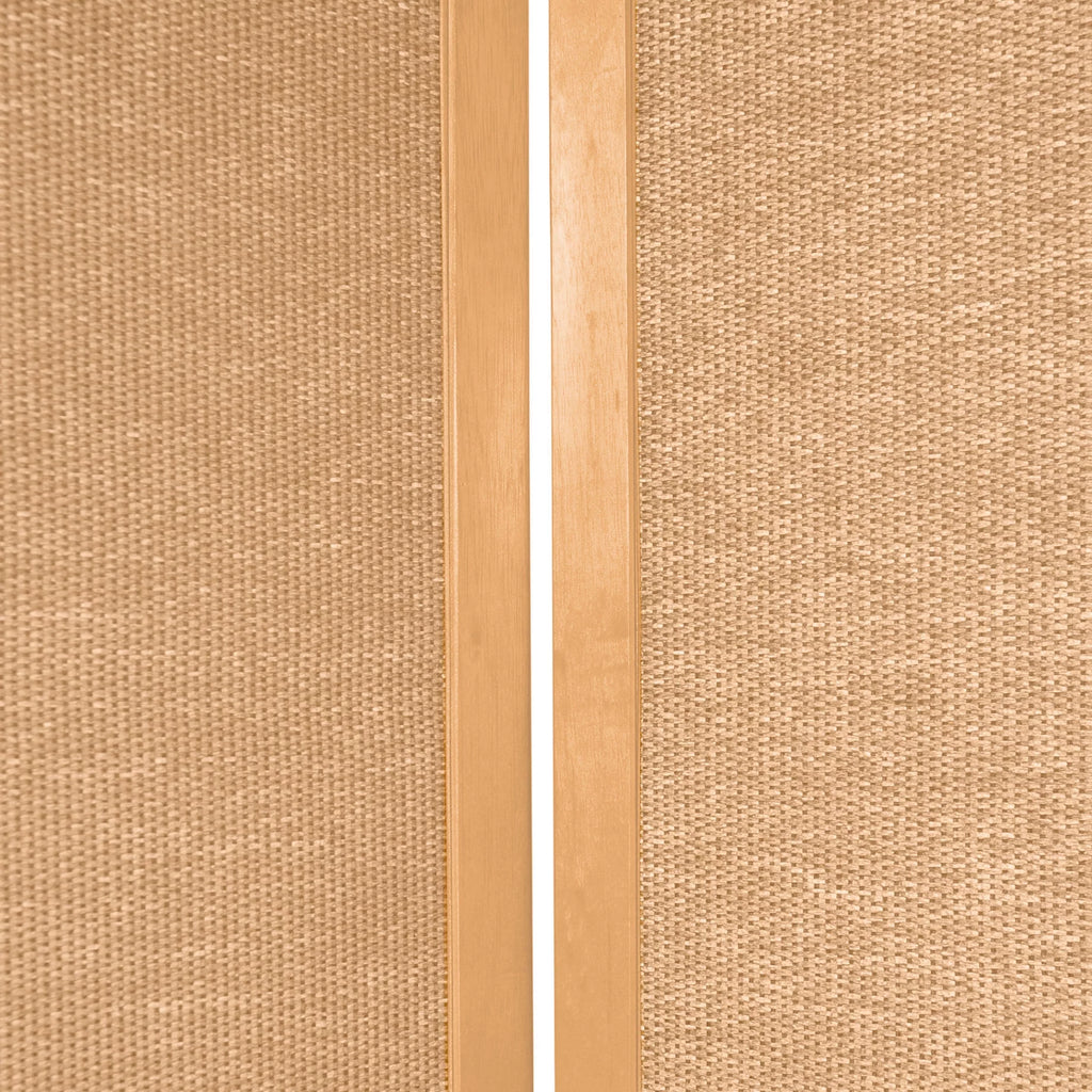 7 Ft Tall Jute Shoji Screen, 5 panels C84342