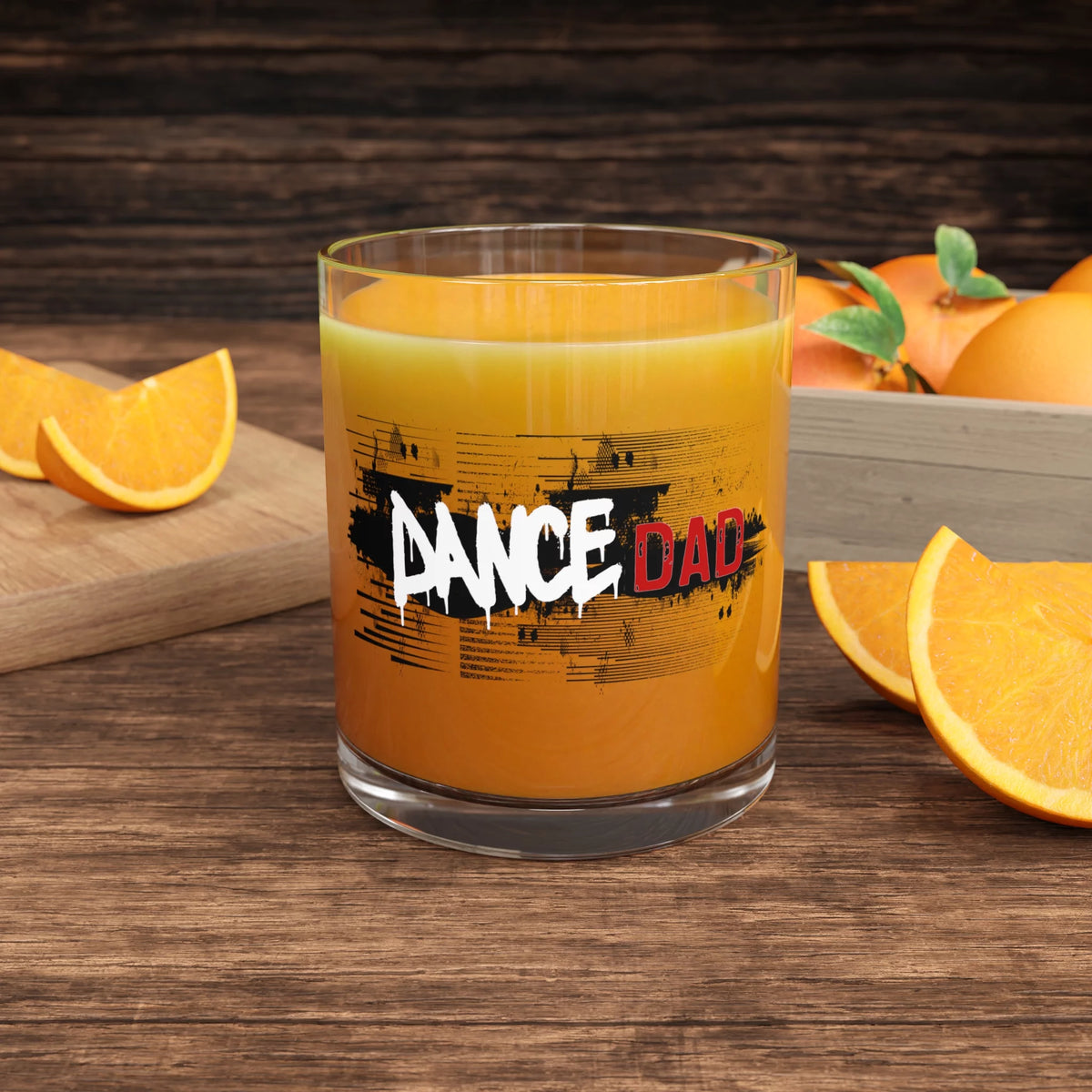 Dance Dad Bar Glass C278