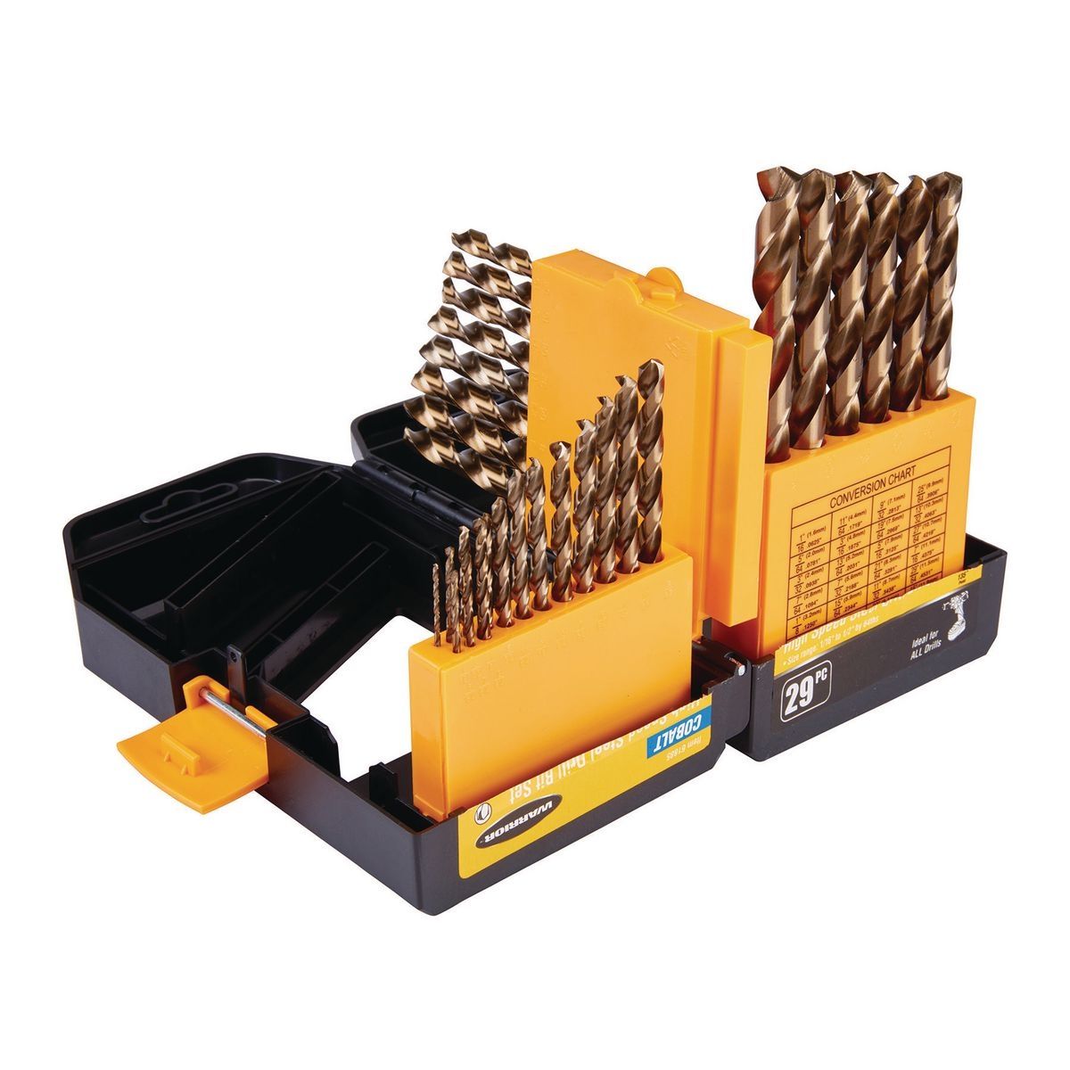Cobalt Drill Bit Set, 29-Piece L465