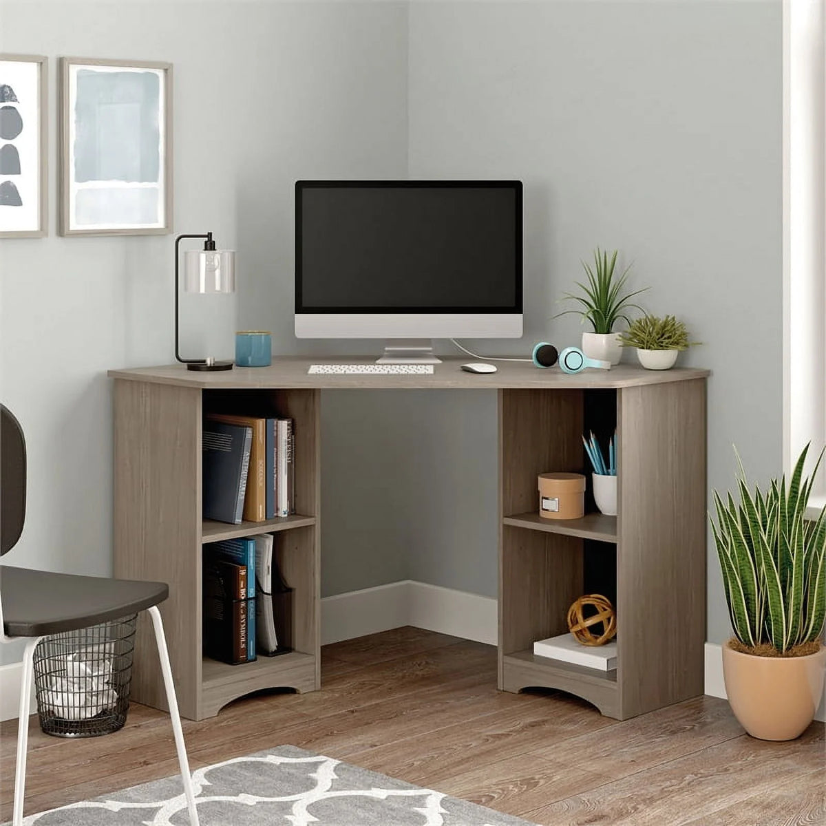 Engineered Wood Corner Desk M2325