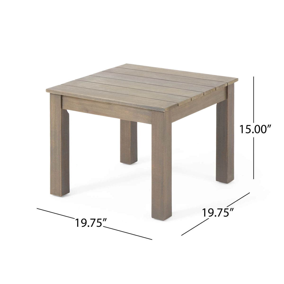 Acacia Wood End Table U824