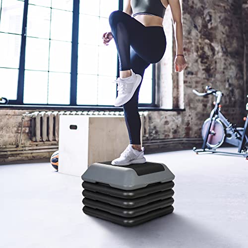 16" x 16" Adjustable Aerobic Stepper Platform with 4 Risers B56186