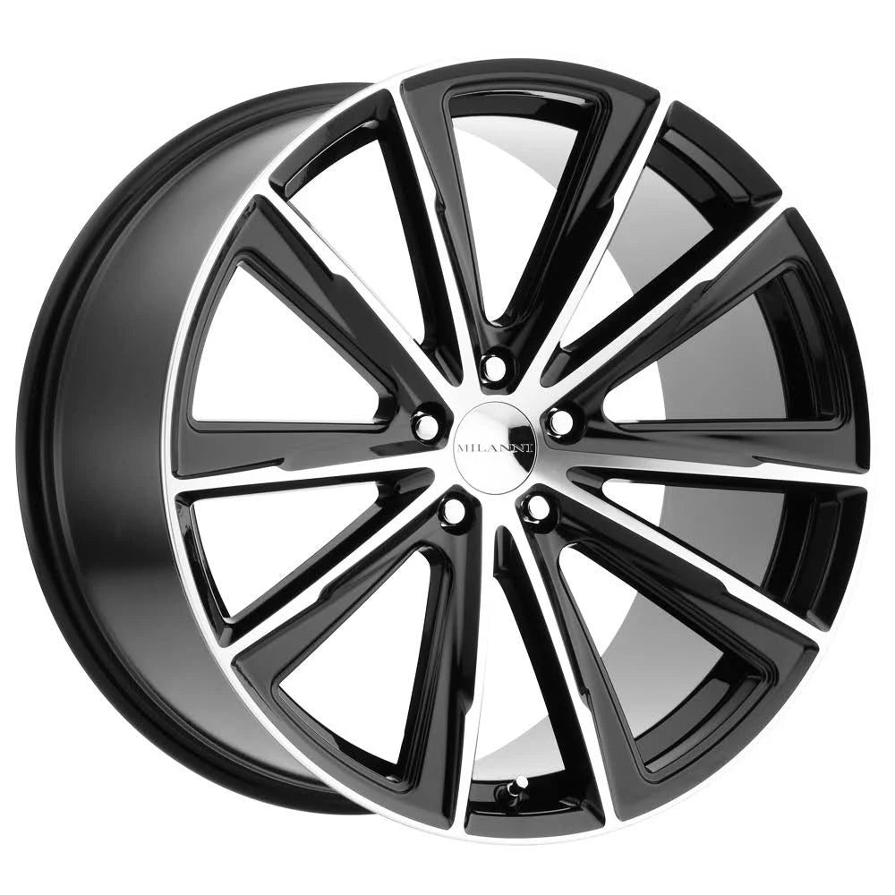 20x9 5x114.3 Gloss Black Machined Face Wheel L343803
