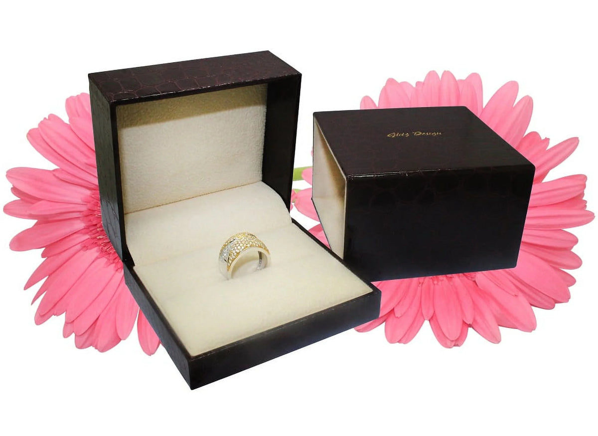 18K White Gold Halo Engagement Ring 5.50 Carat S962498