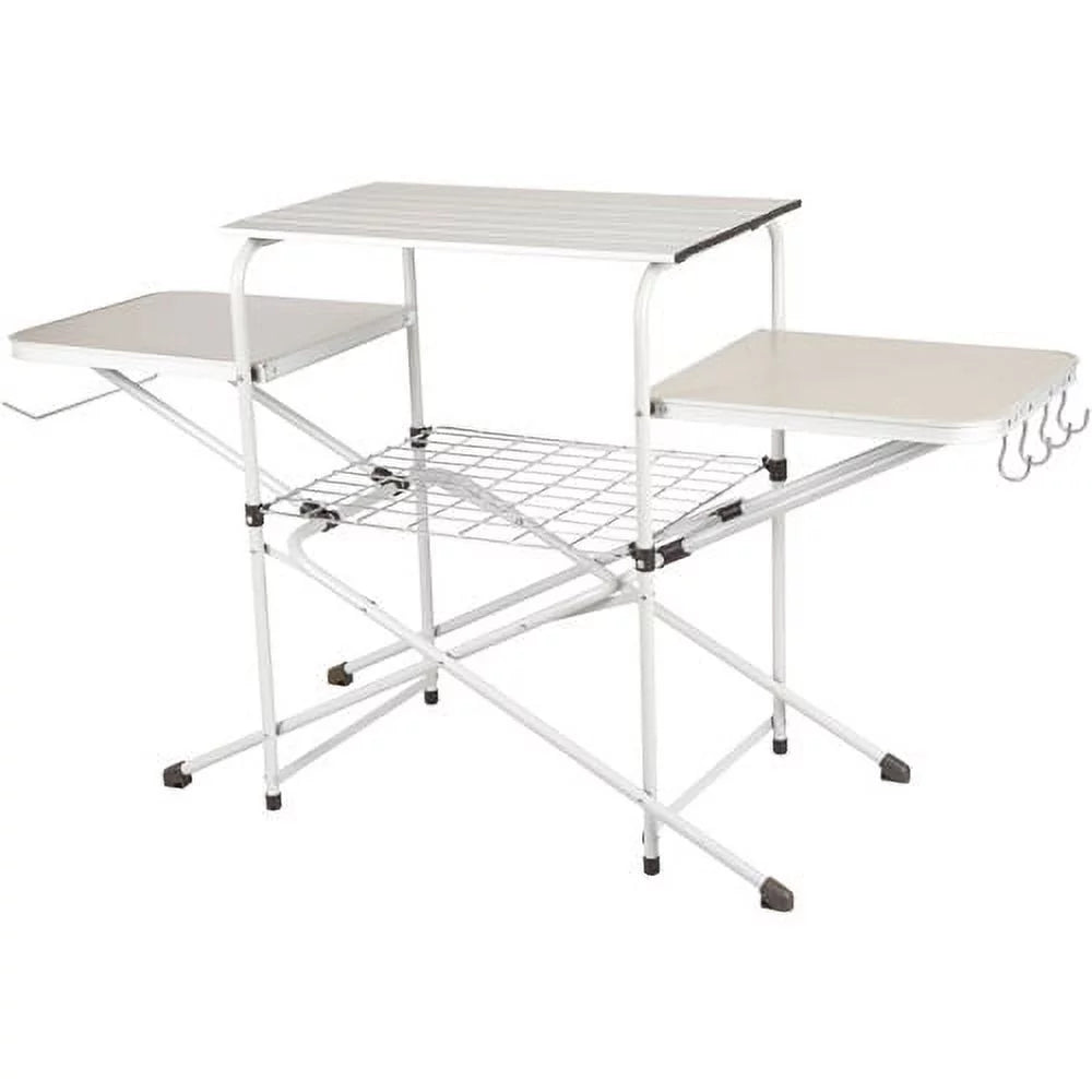 Camp Kitchen Cooking Stand with Three Table Tops E1882