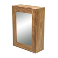 Solid Teak Mirrored Medicine Cabinet G9105