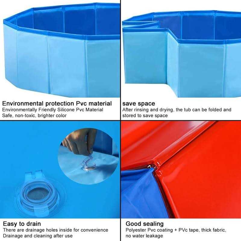 PVC Dog Pool 24 x 8 Inch Q14411