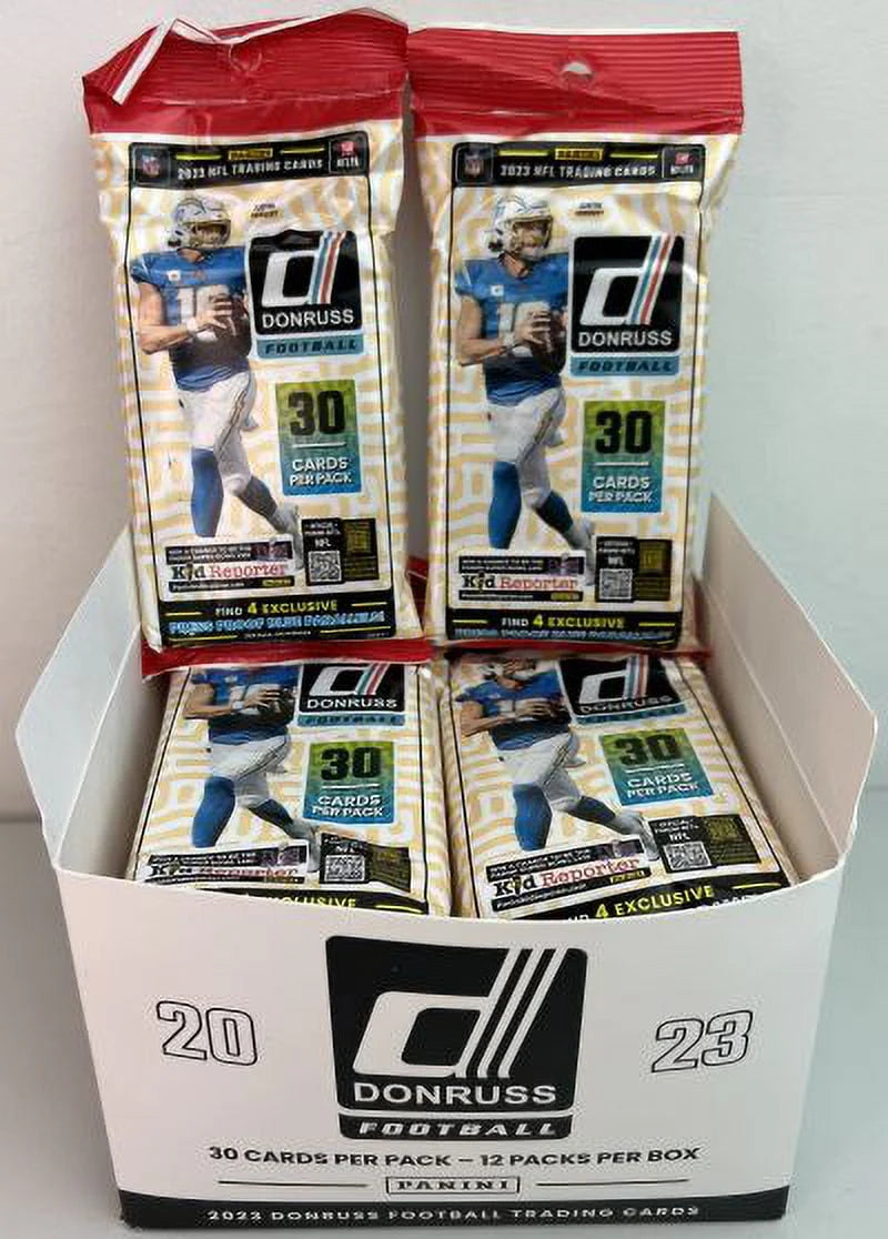2023 Football Trading Card Box (12 Packs) J60610