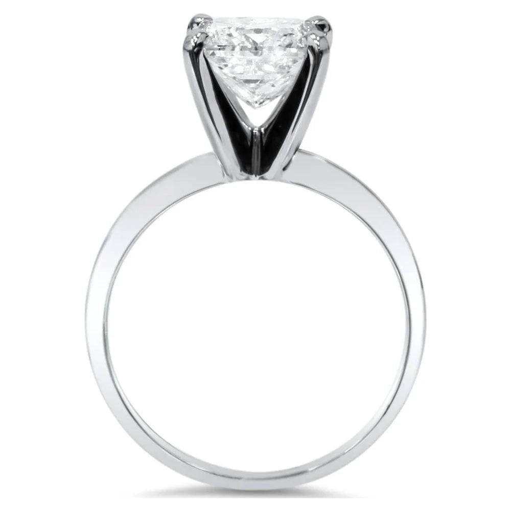 14k White Gold Solitaire Engagement Ring C25847