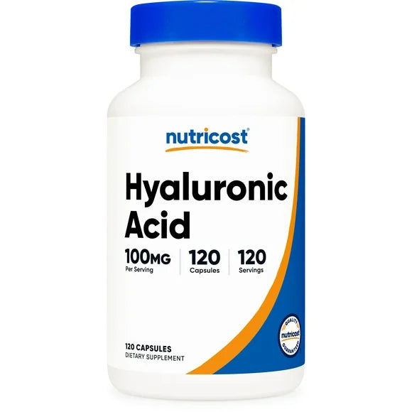 Hyaluronic Acid Capsules 100mg 120 Veggie Capsules N9283