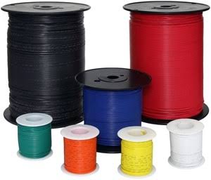 18 AWG Gray Hookup Wire 1000 ft S741
