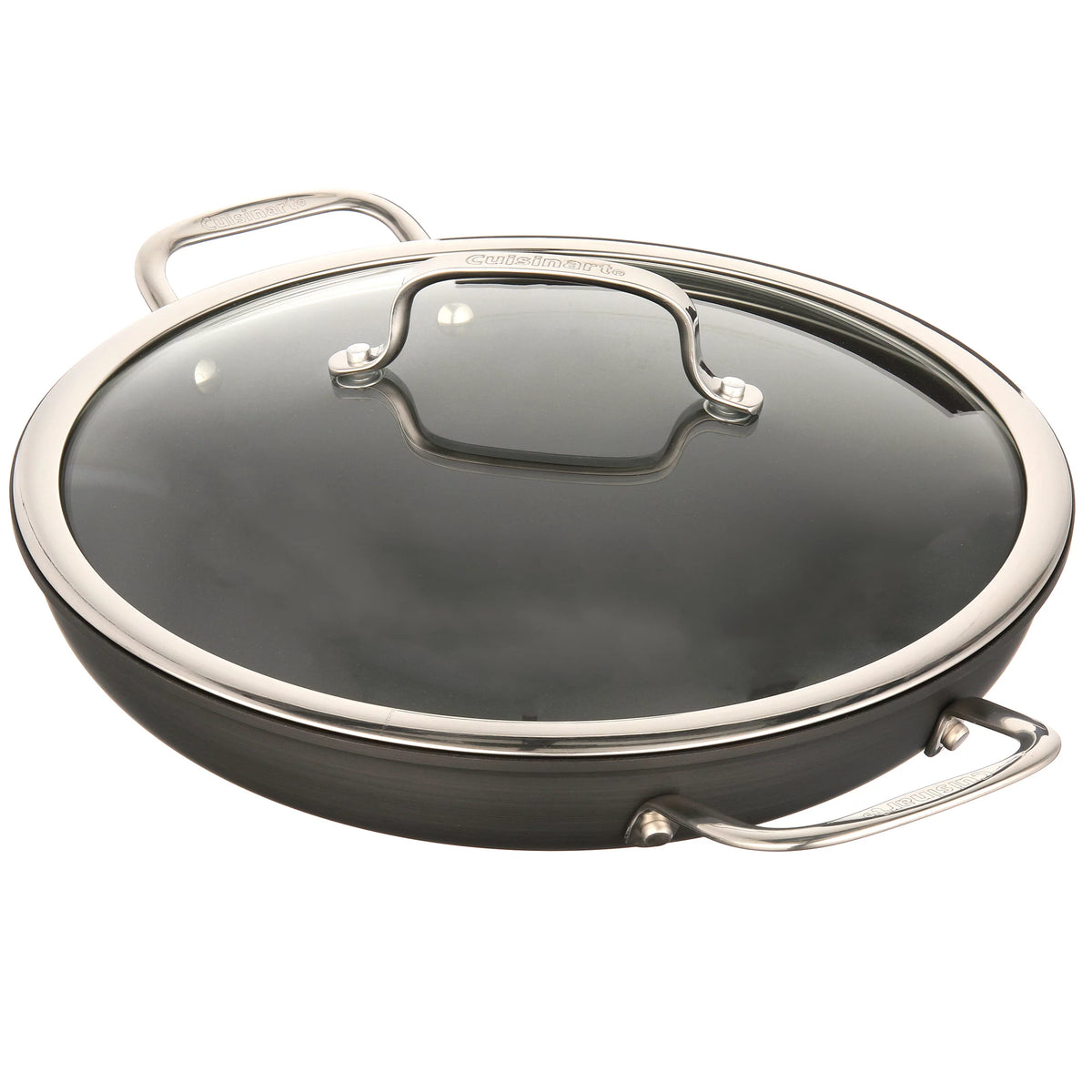 Hard Anodized 12" Pan with Cover A6523