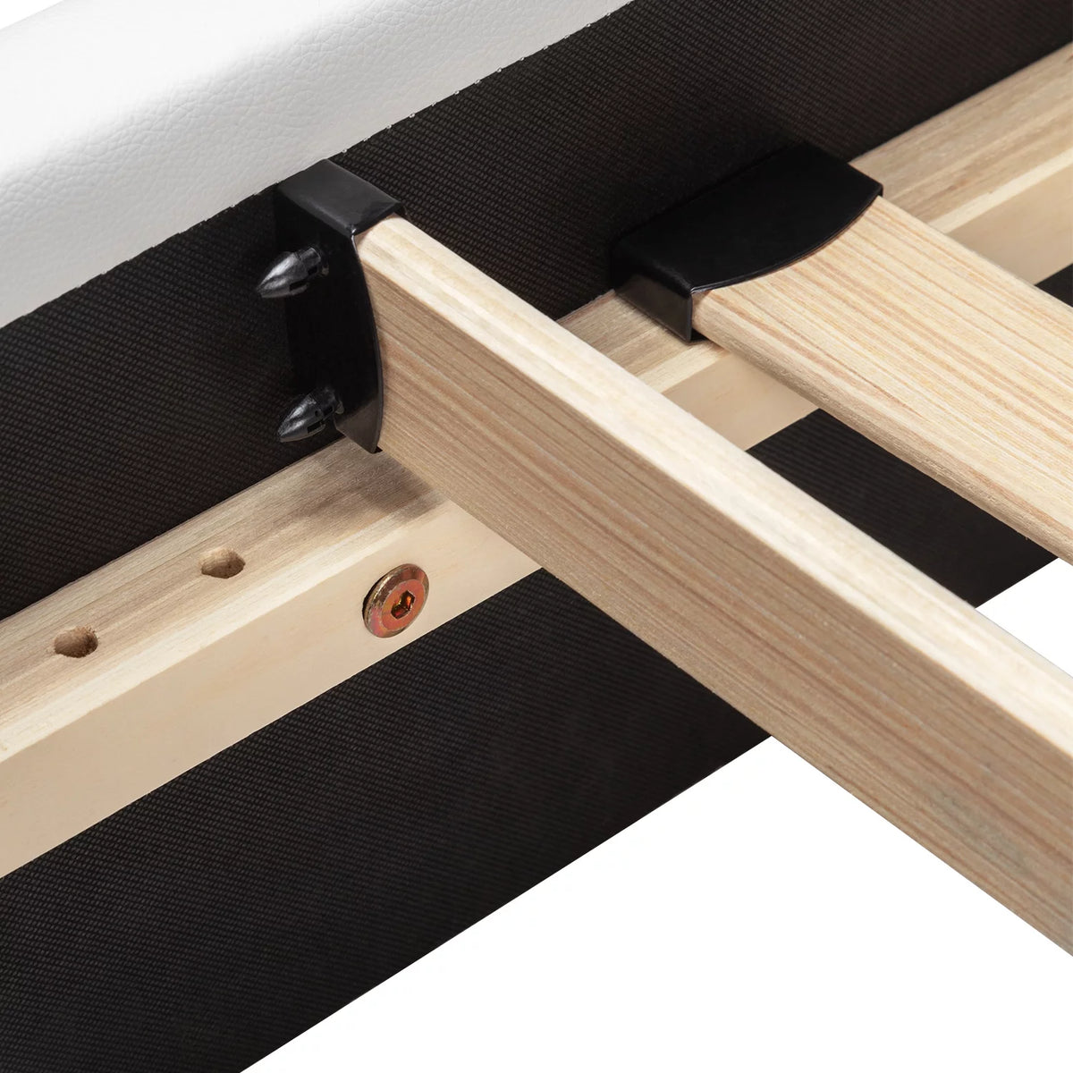 King Size Bed Frame with Adjustable Headboard S9674