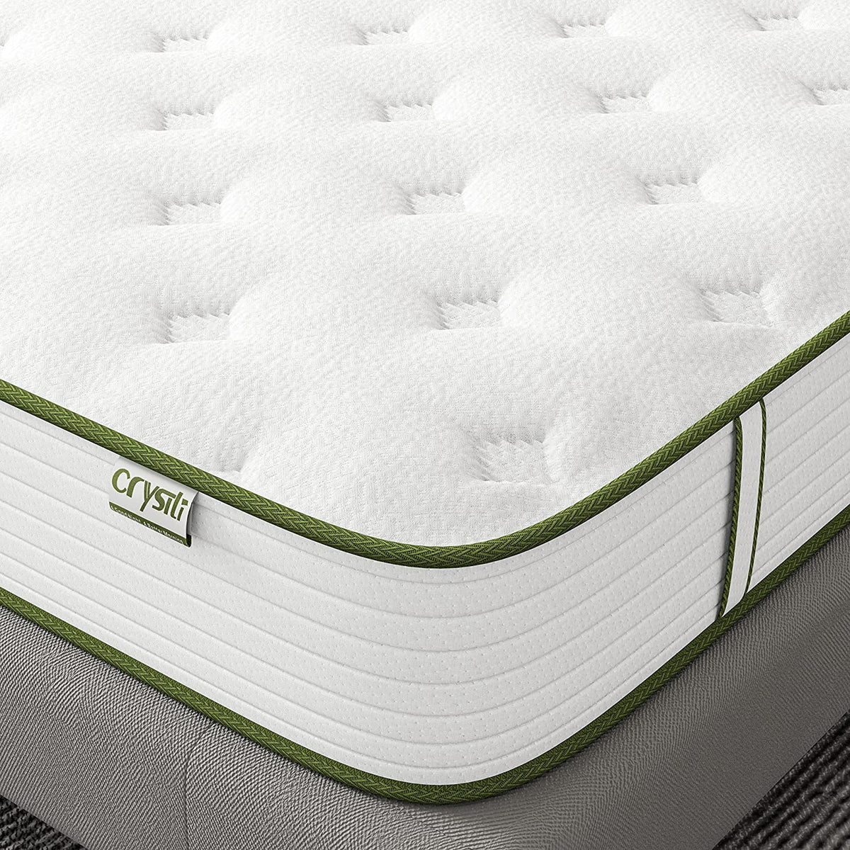 12 Hybrid Twin Mattress Memory Foam Medium Firm E7663