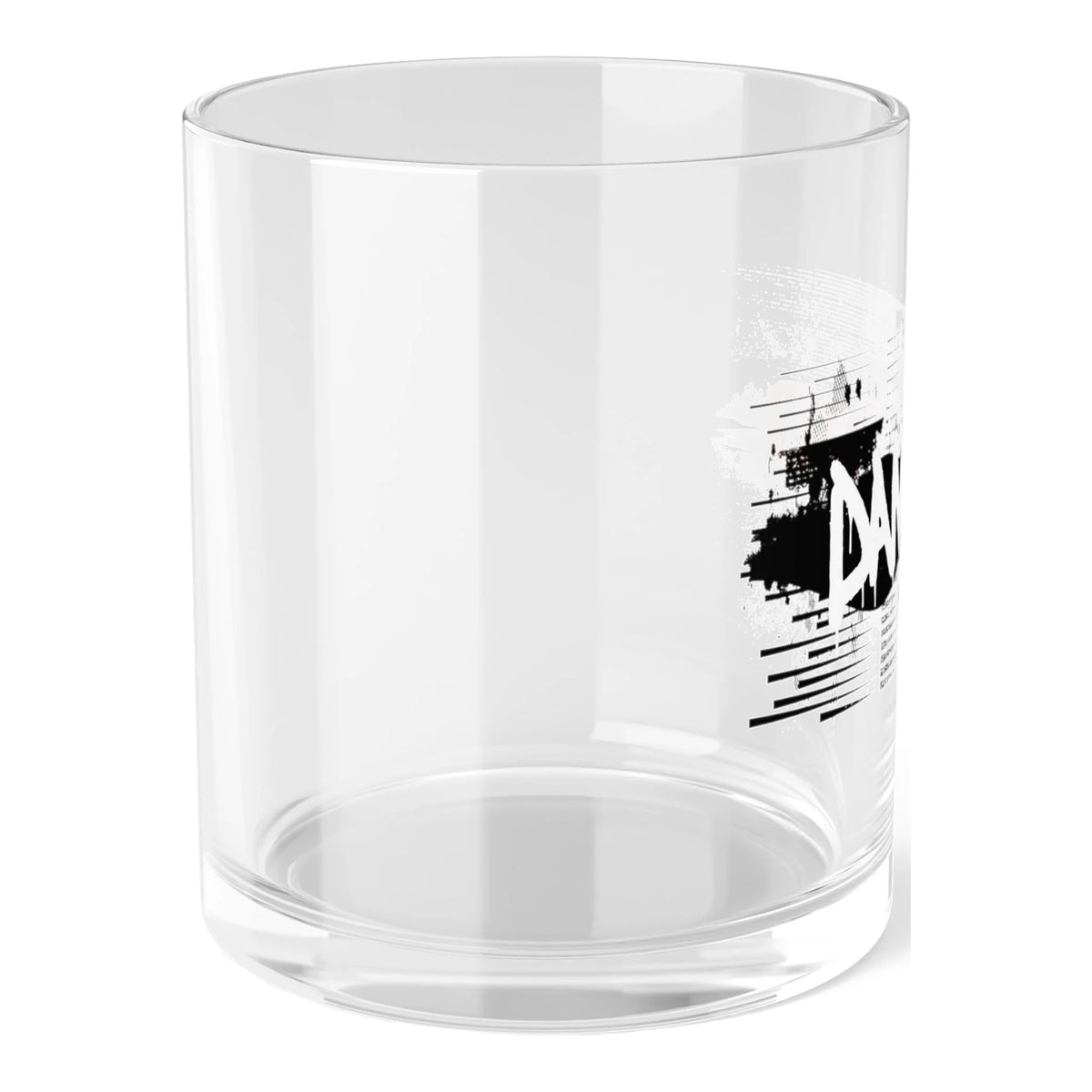 Dance Dad Bar Glass C278