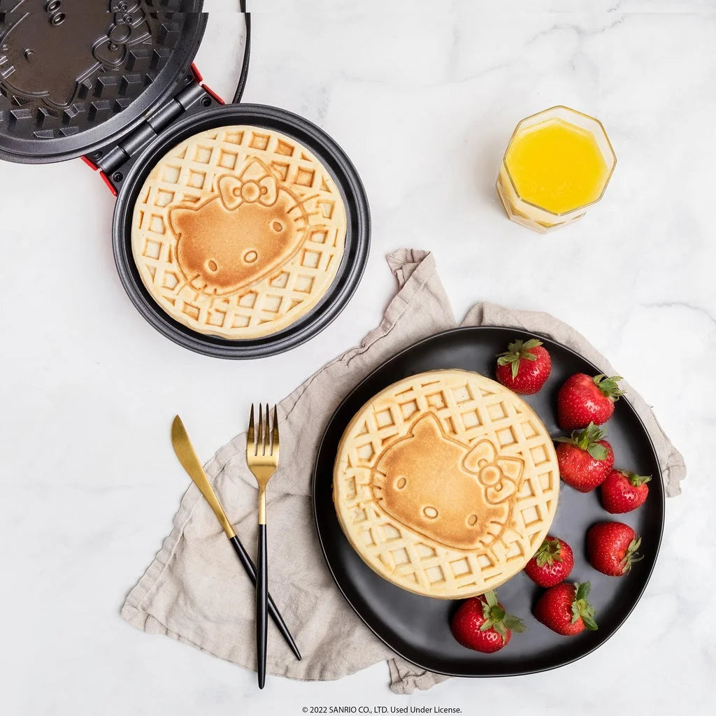 Red Waffle Maker M844