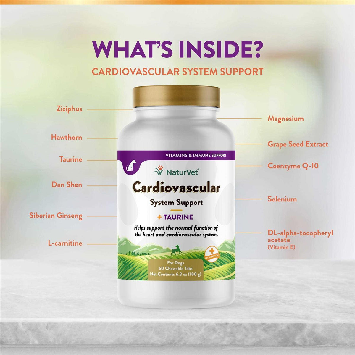 Cardiovascular Support for Dogs Q106