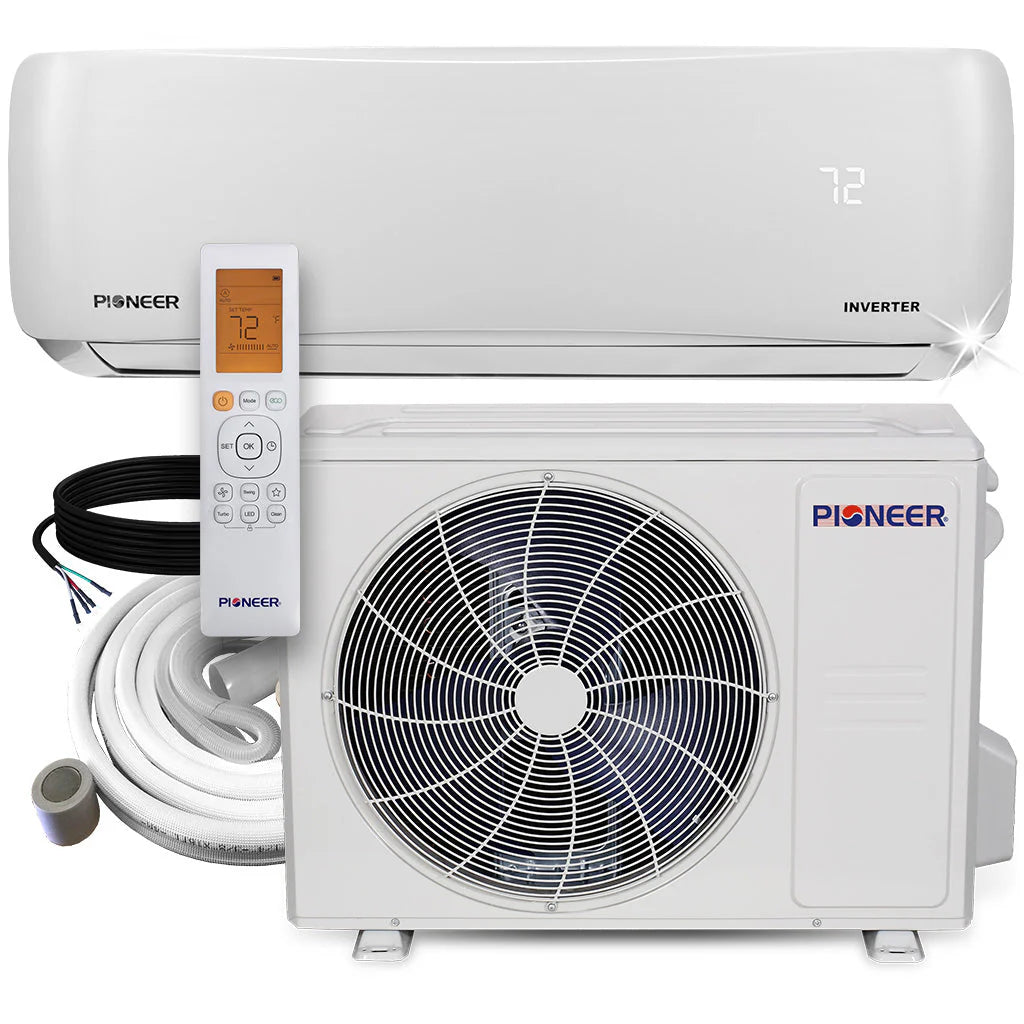 24,000 BTU 21 SEER 230V Ductless Mini-Split Inverter Air Conditioner Heat Pump System H94233