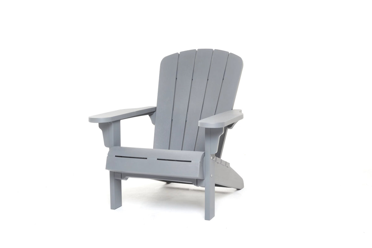 Gray Resin Adirondack Chair N4533