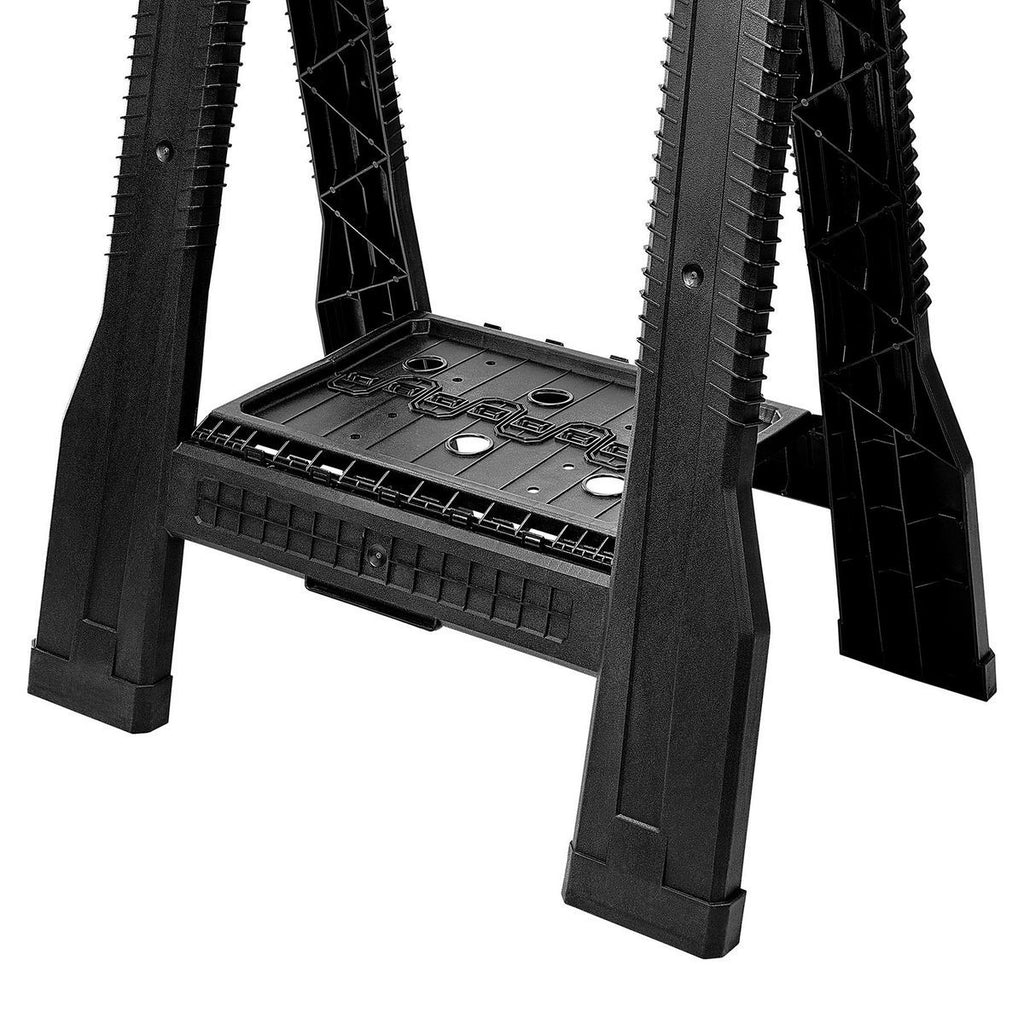 32 in. Polypropylene Folding Sawhorse, 500 lb. Capacity A188940