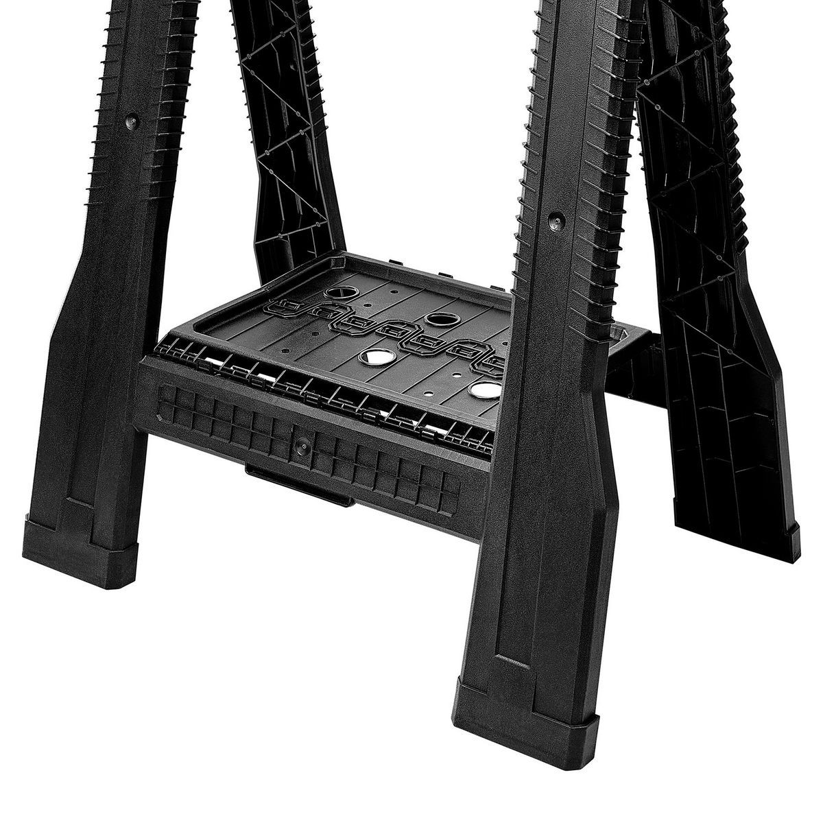 32 in. Polypropylene Folding Sawhorse, 500 lb. Capacity A188940