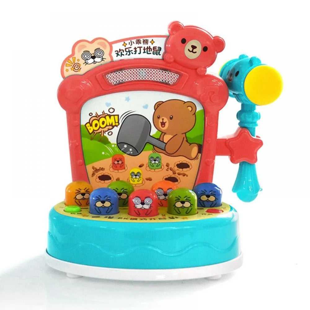 Mini Electronic Arcade Whack A Mole Game with 1 Hammer I5077