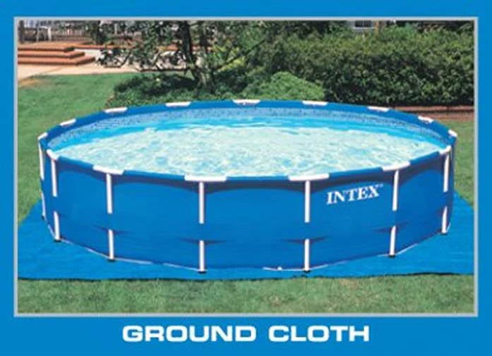 18ft x 48in Round Metal Frame Above Ground Swimming Pool Set S7567
