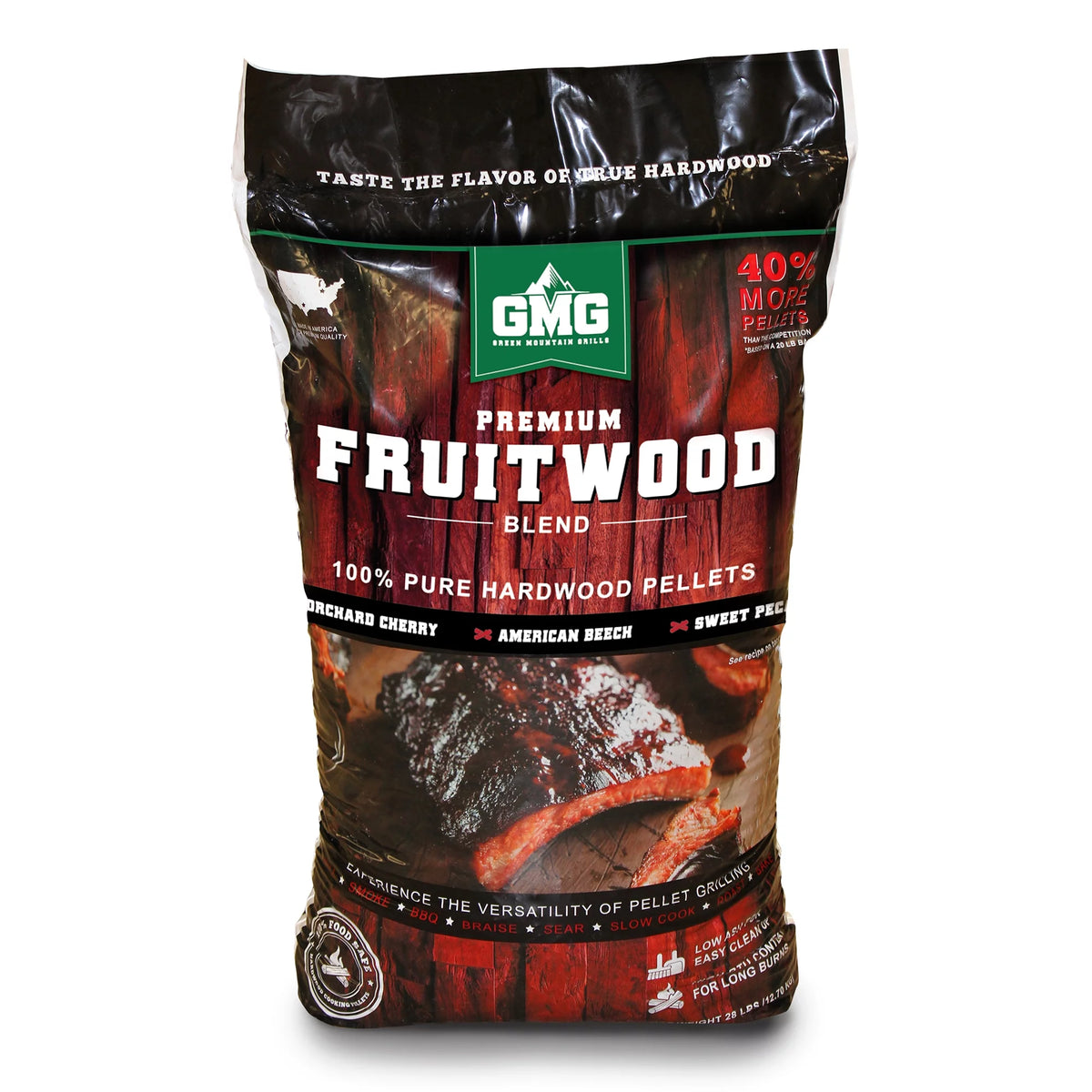 Fruitwood Hardwood Grilling Pellets B744