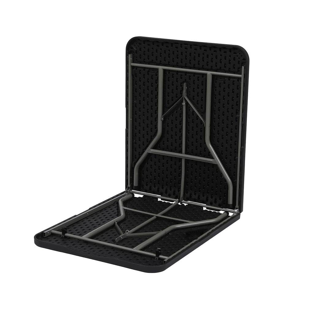 6ft Folding Table Black Z14435