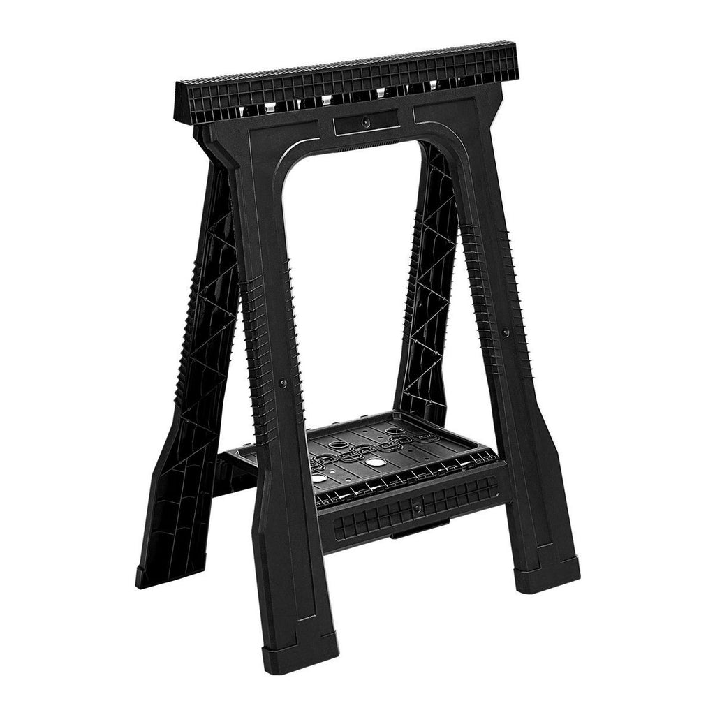 32 in. Polypropylene Folding Sawhorse, 500 lb. Capacity A188940